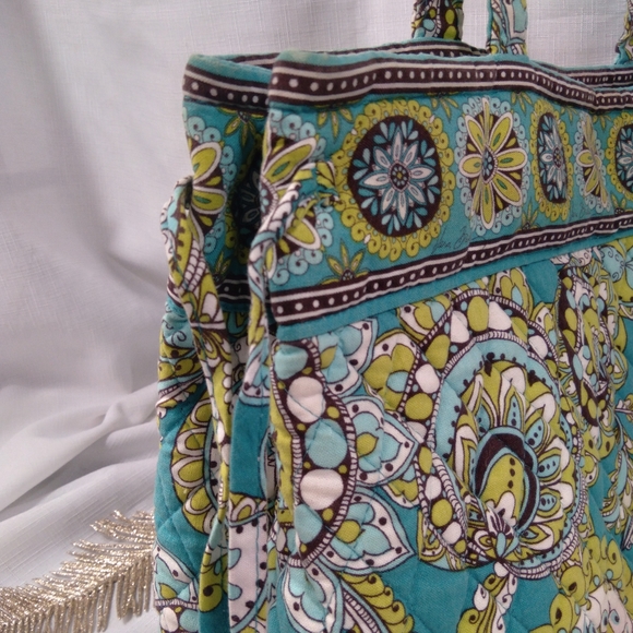 Vera Bradley peacock tote - Picture 2 of 3